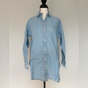 J. Crew Light Blue Casual Button Down Shirt